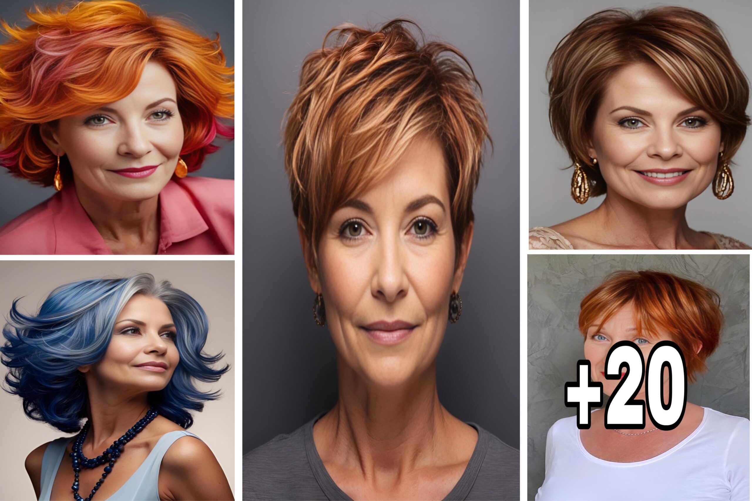 + 20 Hair Color Ideas for Women Over 50: Vibrant and Sophisticated ...